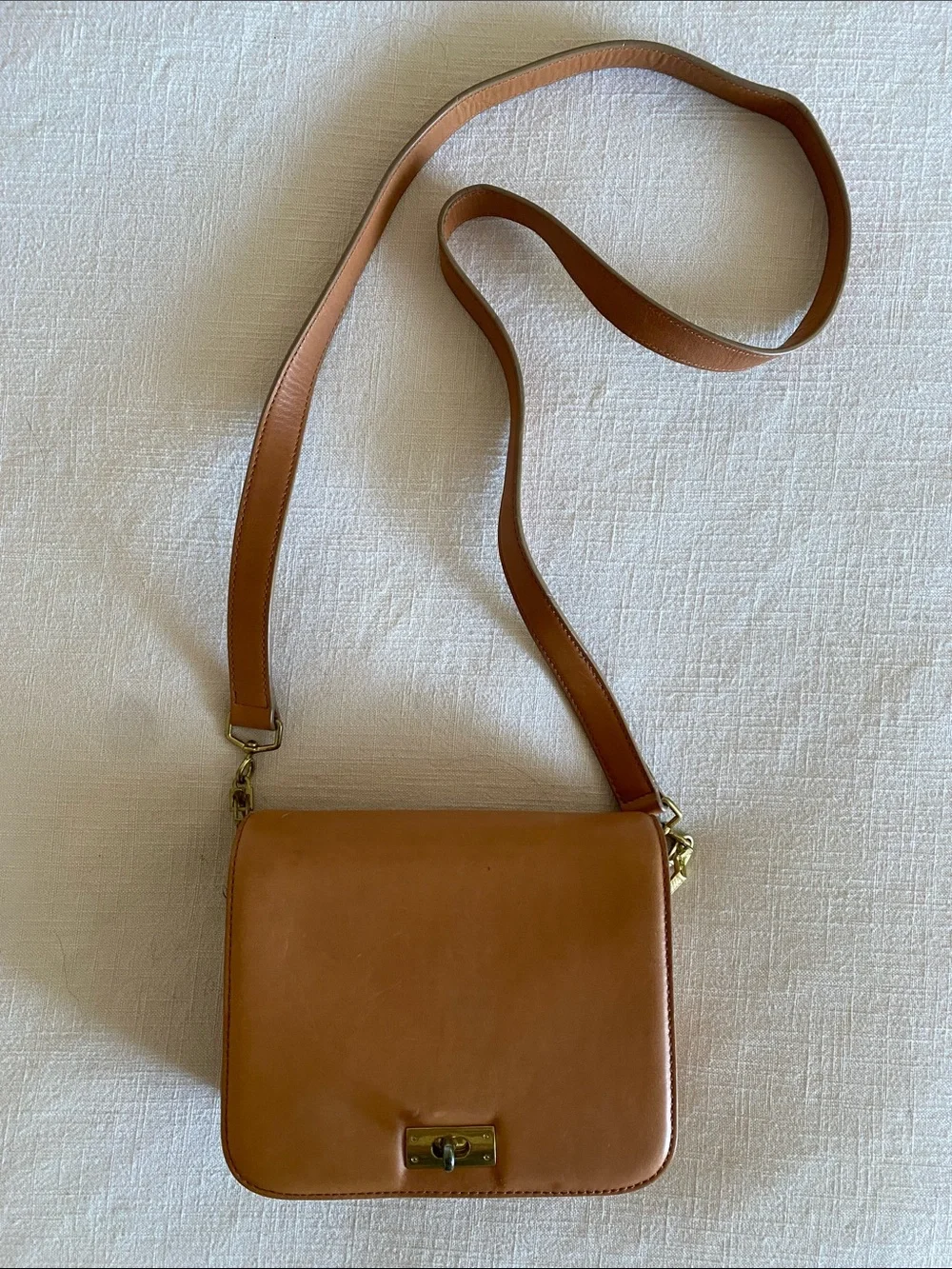 Vintage 90’s Leather J Crew Bag